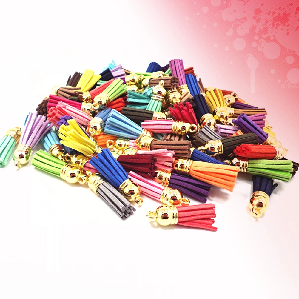 50 pcs Tassel Pendant Pendant Accessories Fashionable Mini Jewelry Keychain DIY Craft Material Elastic B Charm
50 pcs Tassel Pendant Pendant Accessories Fashionable Mini Jewelry Keychain DIY Craft Material Elastic B Charm