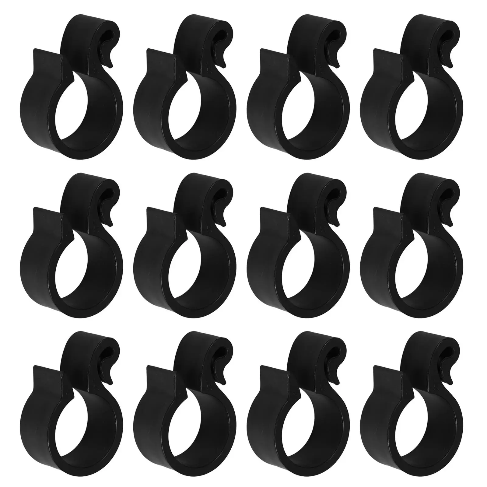50 Pcs Water Pipe Buckle Galvanized U-bolt Clips Fastening PVC Clamps Black Plastic Garden Irrigation Hose Drip System
50 Pcs Water Pipe Buckle Galvanized U-bolt Clips Fastening PVC Clamps Black Plastic Garden Irrigation Hose Drip System