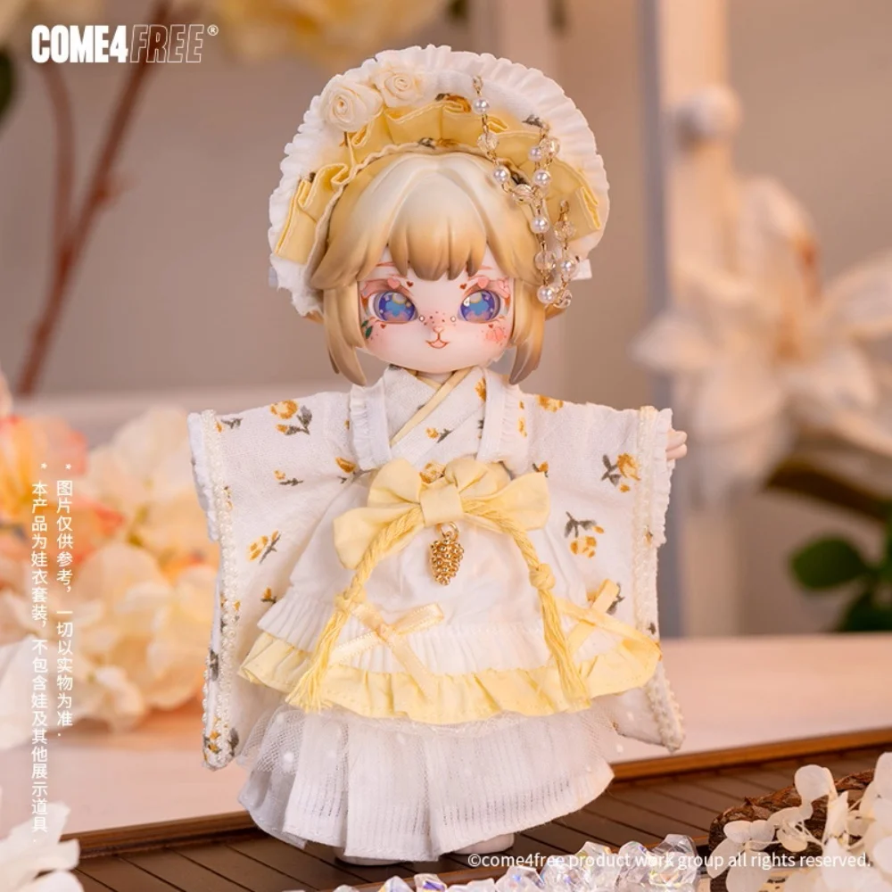 In Stock COME4FREE 1/12 BJD Body Dessert Series Custard Bun Doll Clothes Set Fit OB11 GSC UFDOLL Figure Model Clothing Ornaments
In Stock COME4FREE 1/12 BJD Body Dessert Series Custard Bun Doll Clothes Set Fit OB11 GSC UFDOLL Figure Model Clothing Ornaments
