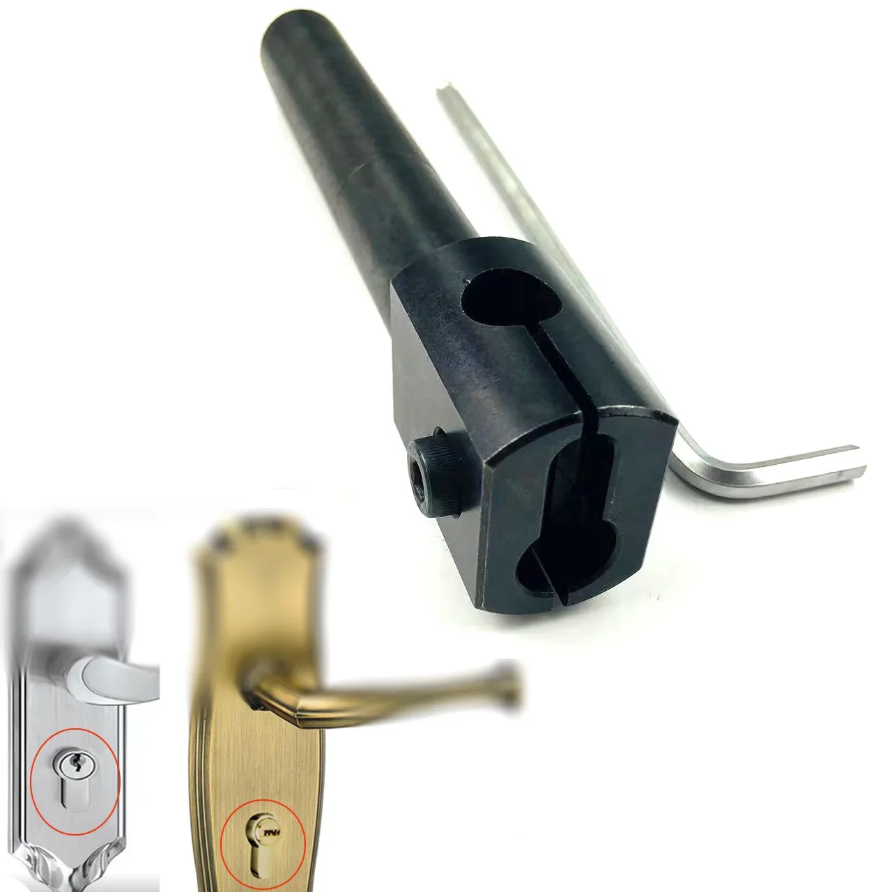 AB Double-end Door Lock Cylinder Puller Tools Heavy-duty Lock Extractor Lock Pick Set,Professional Locksmith Tools
AB Double-end Door Lock Cylinder Puller Tools Heavy-duty Lock Extractor Lock Pick Set,Professional Locksmith Tools