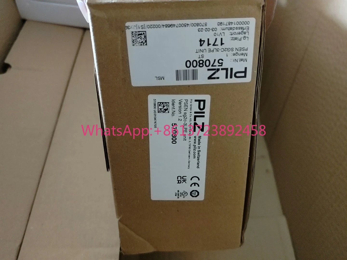 PILZ order code: 570800 Pearl Magnetic PSEN sg2c high quality
PILZ order code: 570800 Pearl Magnetic PSEN sg2c high quality