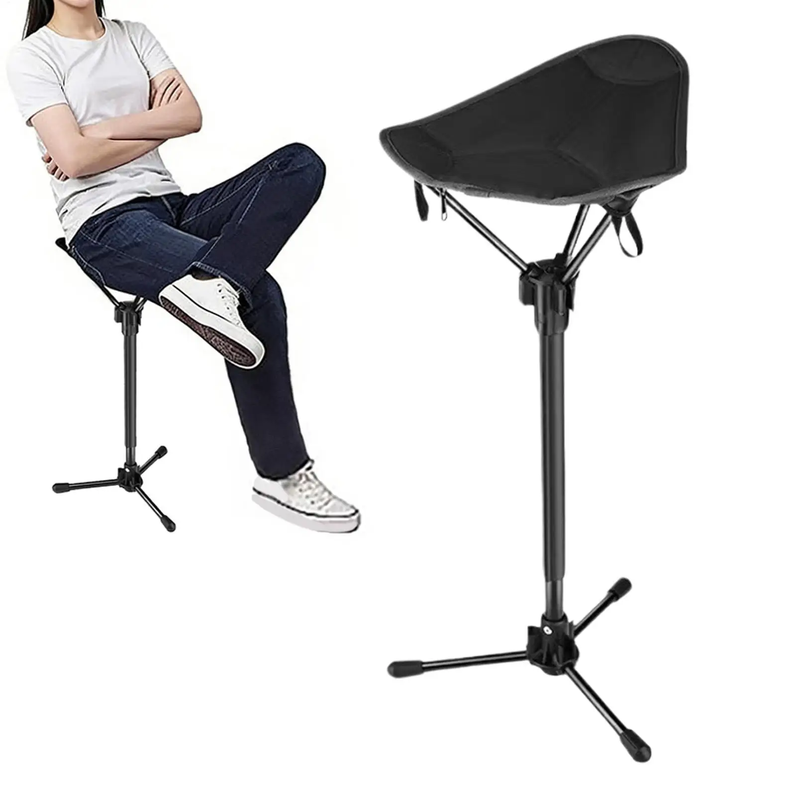 Tripod Chairs Folding Lightweight Foldable Heavy Duty Height Telescopic Seat With Storage Bag Camping Stool For Travel
Tripod Chairs Folding Lightweight Foldable Heavy Duty Height Telescopic Seat With Storage Bag Camping Stool For Travel