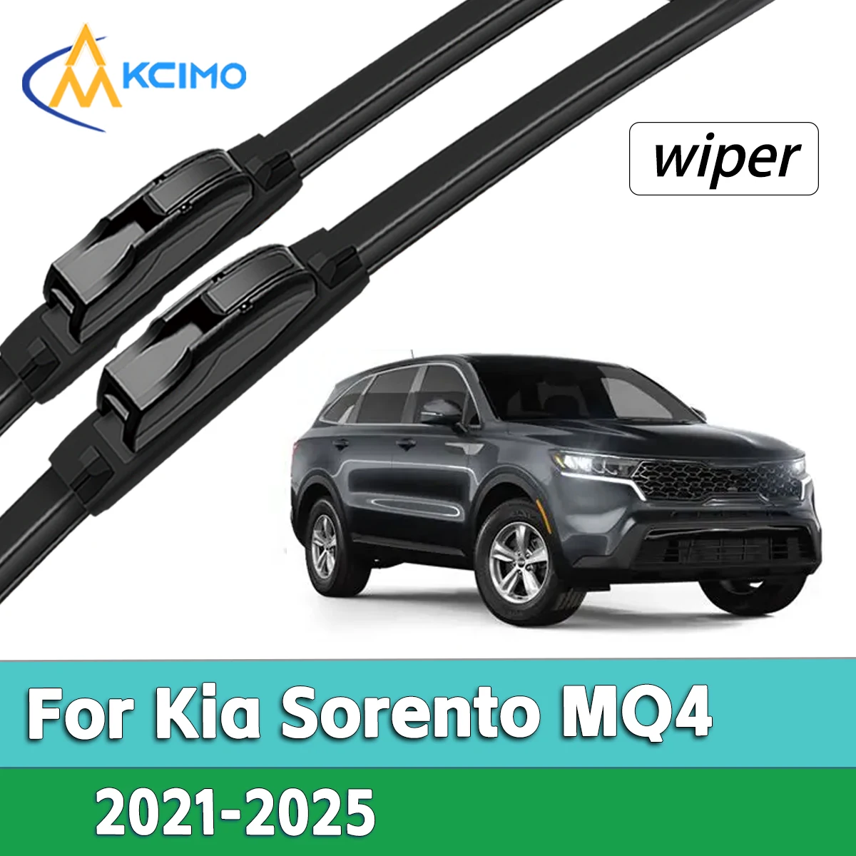 All Weather Durable Wiper Blades For Kia Sorento MQ4 2021-2025 Front Windshield Wiper Soft Rubber Frameless
All Weather Durable Wiper Blades For Kia Sorento MQ4 2021-2025 Front Windshield Wiper Soft Rubber Frameless