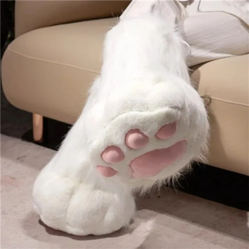 Fursuit-KIG Paw Pad Slippers Ultra Soft Plush Anti-Skid Slip-Ons with Hoof Detail, Warm Indoor Shoes for Men & Women For Winter
Fursuit-KIG Paw Pad Slippers Ultra Soft Plush Anti-Skid Slip-Ons with Hoof Detail, Warm Indoor Shoes for Men & Women For Winter