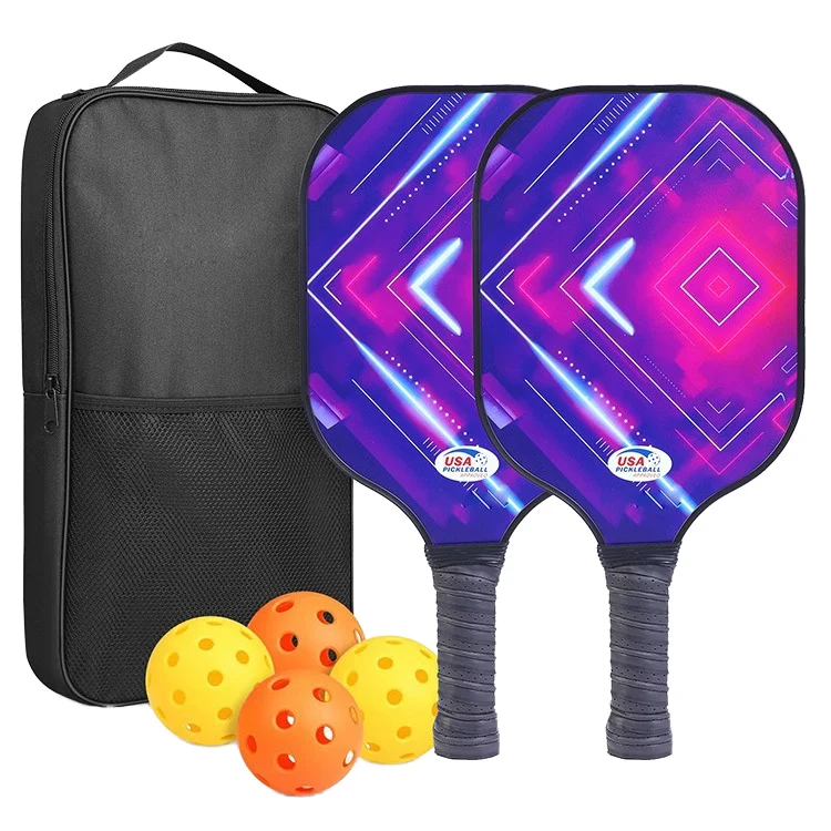 Pickleball Set 13mm Thickness Durable PE Sports Eco-Friendly Customizable Carbon Cellulose Core UV Color Print Entertainment
Pickleball Set 13mm Thickness Durable PE Sports Eco-Friendly Customizable Carbon Cellulose Core UV Color Print Entertainment