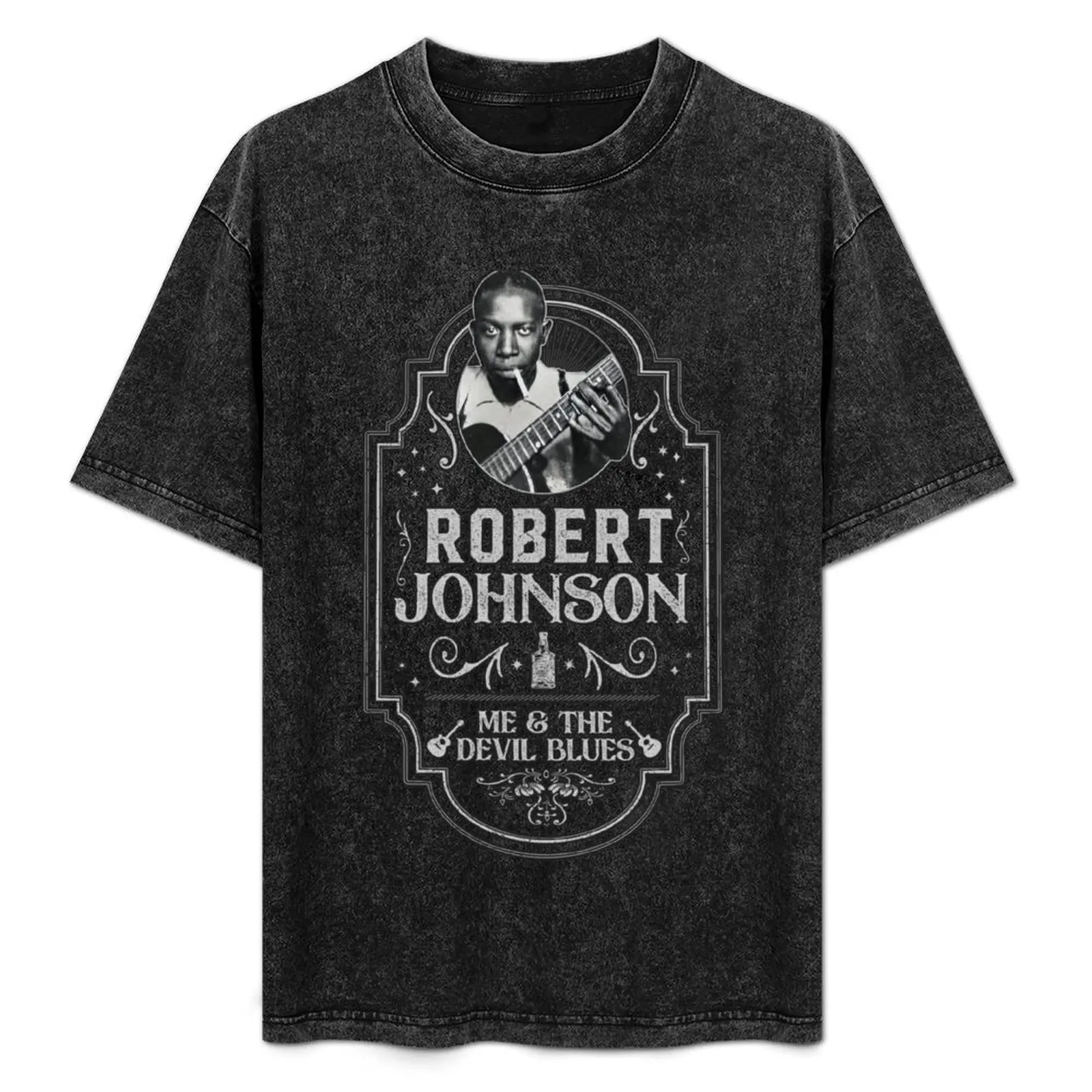 Robert johnson - Me and the devil blues - tribute T-Shirt vintage aesthetic clothes croswit shirt man workout shirts for men
Robert johnson - Me and the devil blues - tribute T-Shirt vintage aesthetic clothes croswit shirt man workout shirts for men