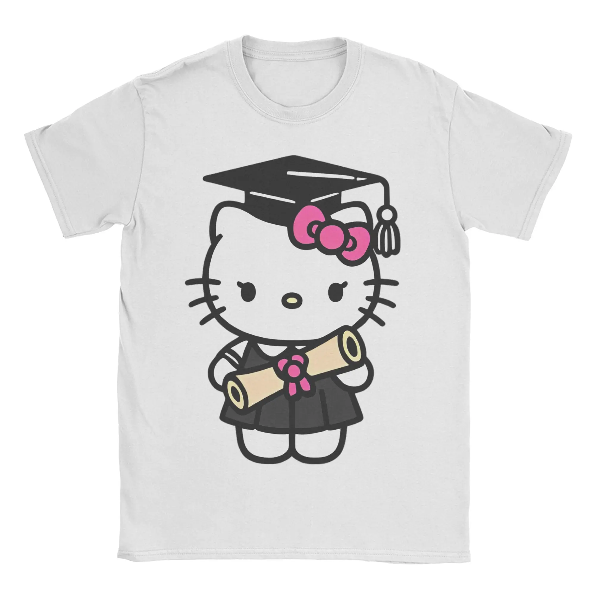 Hello Kitty Graduation T-Shirts Men Women Grad Gift Senior Novelty 100% Cotton Tee Shirt Round Neck T Shirts Plus Size Clothes
Hello Kitty Graduation T-Shirts Men Women Grad Gift Senior Novelty 100% Cotton Tee Shirt Round Neck T Shirts Plus Size Clothes