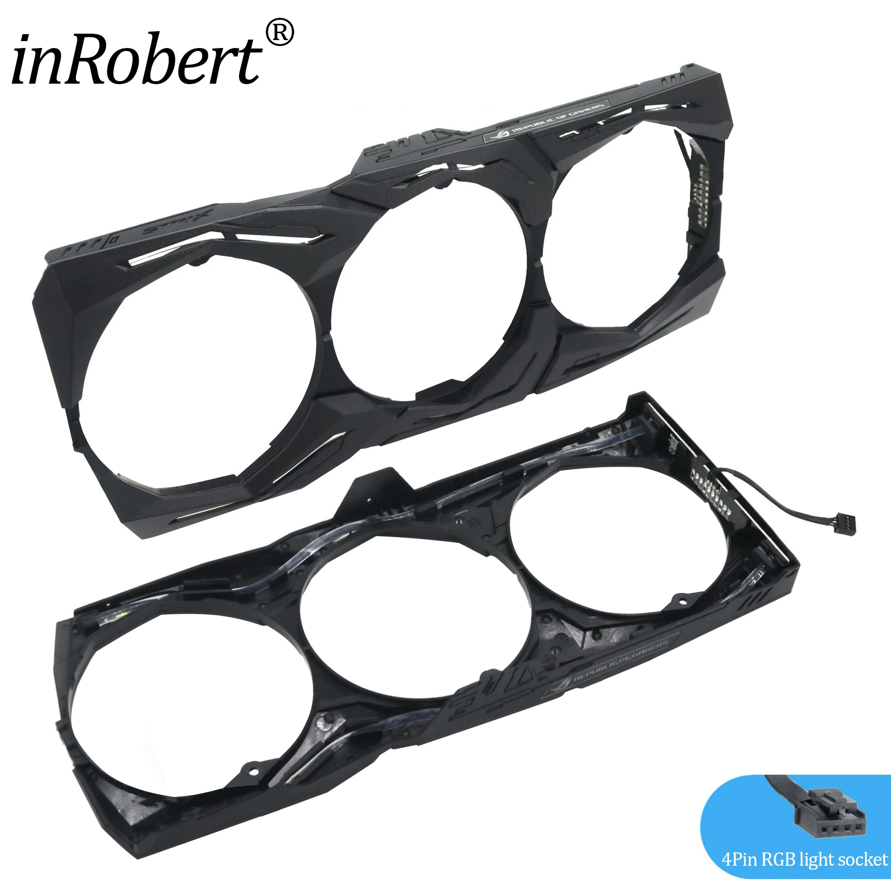 Сменный корпус видеокарты GPU RGB для ASUS RX 5600XT 5700 5700XT RTX 2060 2060S 2070 2070S 2080S 2080Ti ROG STRIX
Сменный корпус видеокарты GPU RGB для ASUS RX 5600XT 5700 5700XT RTX 2060 2060S 2070 2070S 2080S 2080Ti ROG STRIX