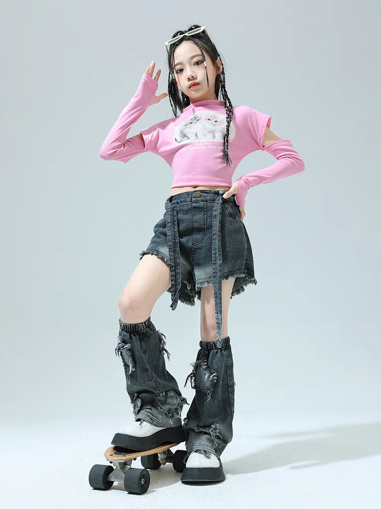 Children's Day Cheerleader Costume Sweet Cool Girl Base ShirtjazzChildren's Street Dance Jazz Dance Costume Performance Outfit
Children's Day Cheerleader Costume Sweet Cool Girl Base ShirtjazzChildren's Street Dance Jazz Dance Costume Performance Outfit