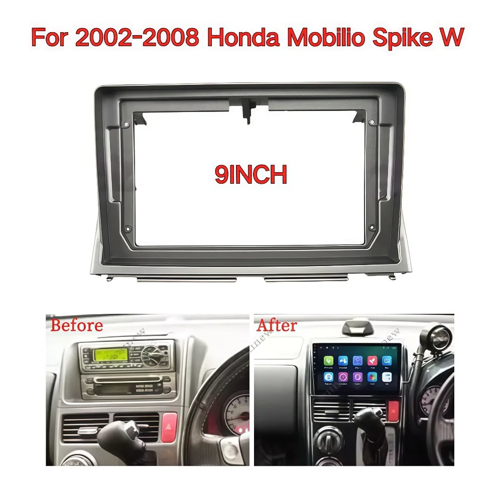 For Honda Mobilio Spike 2002‑2008 9IN Android Car Radio Fascia Stereo Frame Multimedia Navigation Wiring Harness Kit
For Honda Mobilio Spike 2002‑2008 9IN Android Car Radio Fascia Stereo Frame Multimedia Navigation Wiring Harness Kit