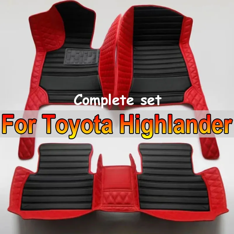 Автомобильные коврики для Toyota Highlander (гибридный/пейтрол) 7 мест 2022 2023 автомобильные подушечки для ног авто ковер чехол аксессуары для интерьера
Автомобильные коврики для Toyota Highlander (гибридный/пейтрол) 7 мест 2022 2023 автомобильные подушечки для ног авто ковер чехол аксессуары для интерьера