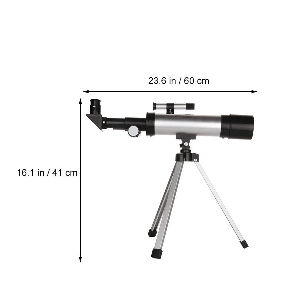 1Set Astronomical Telescope 36050mm Triple Magnification Kids Outdoor Sky and Refracting Telescope
1Set Astronomical Telescope 36050mm Triple Magnification Kids Outdoor Sky and Refracting Telescope