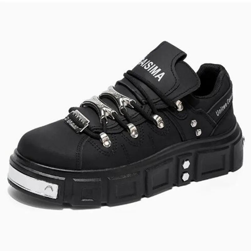 High-quality Fashion Platform Shoes for Men Casual Leather Sneakers Autumn Sports Luxury Designer Shoes Tennis Running Loafers
High-quality Fashion Platform Shoes for Men Casual Leather Sneakers Autumn Sports Luxury Designer Shoes Tennis Running Loafers