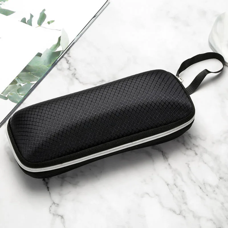 EVA Material Compression Resistant Sunglasses Case Zipper Bag Pure Black -1 pair
EVA Material Compression Resistant Sunglasses Case Zipper Bag Pure Black -1 pair