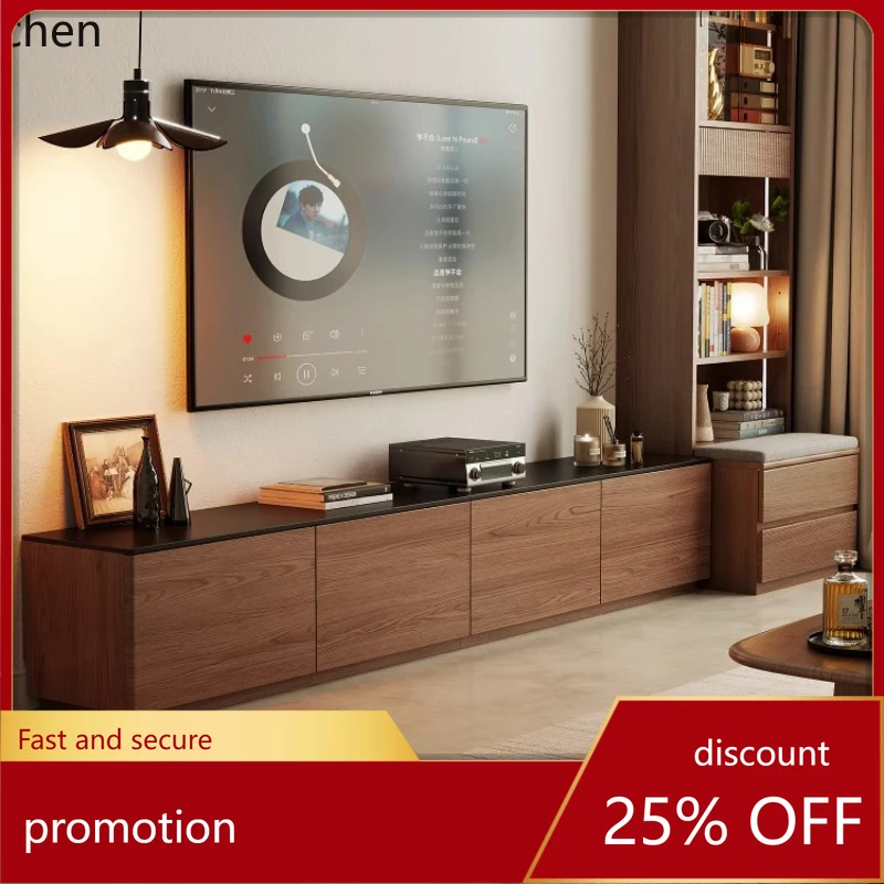 ZML solid wood floor-to-ceiling antique TV cabinet walnut new floor cabinet side cabinet
ZML solid wood floor-to-ceiling antique TV cabinet walnut new floor cabinet side cabinet