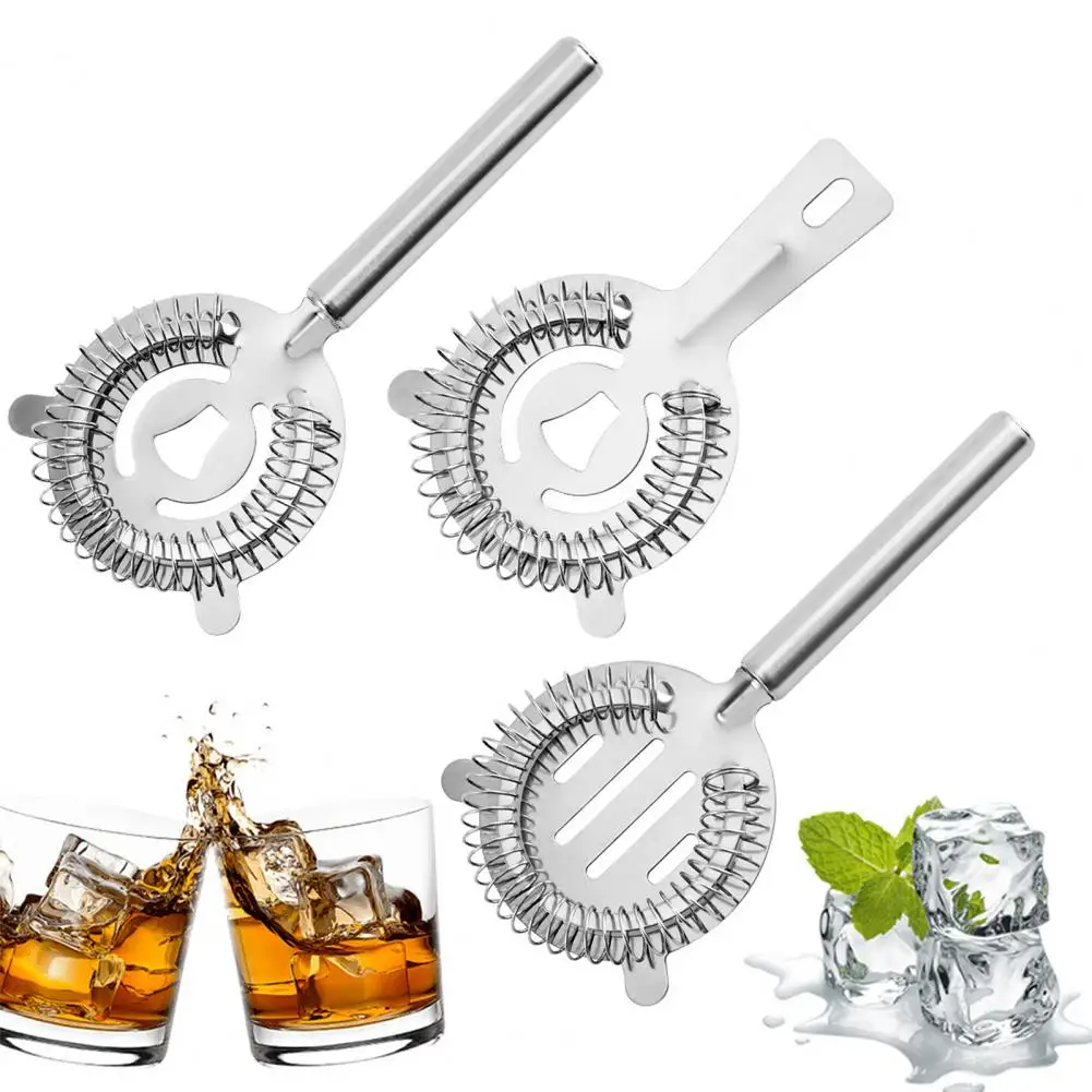 Ice Filter for Cocktails Stainless Steel Cocktail Strainer with High-density Spring for Home Bar Bartenders Ice for Cocktails
Ice Filter for Cocktails Stainless Steel Cocktail Strainer with High-density Spring for Home Bar Bartenders Ice for Cocktails