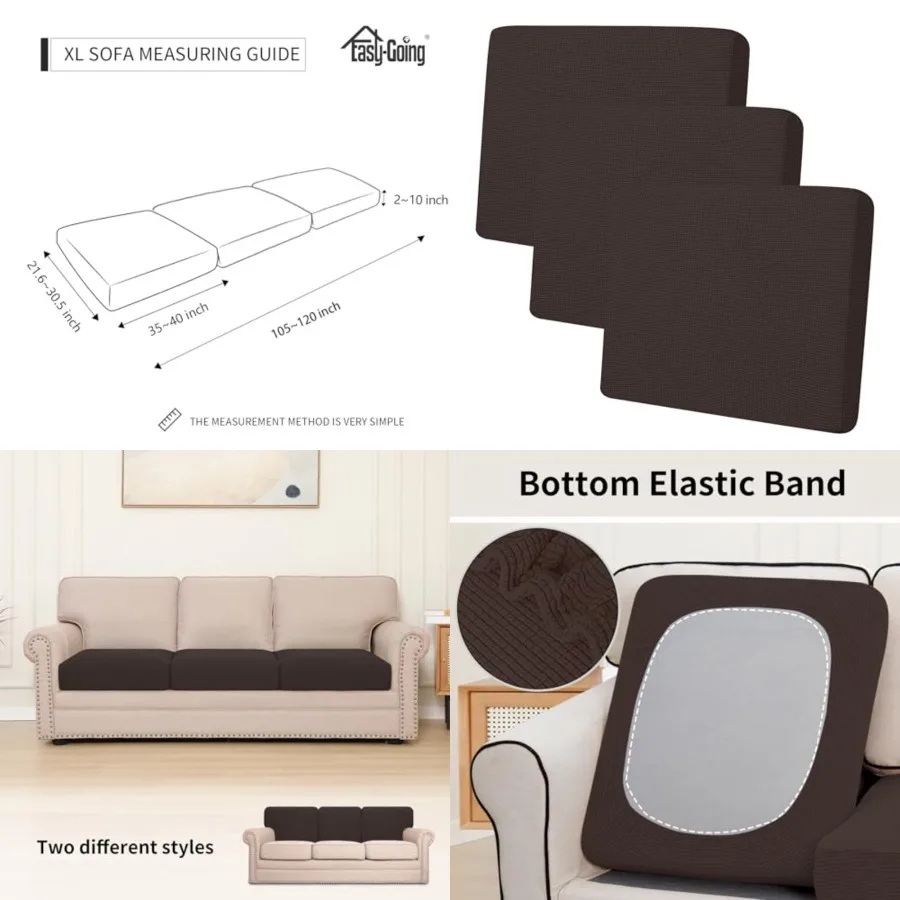 Stretch Individual Oversized Couch Cover Seat Furniture Protector slipcover Soft Flexibility with Elastic Bottom
Stretch Individual Oversized Couch Cover Seat Furniture Protector slipcover Soft Flexibility with Elastic Bottom