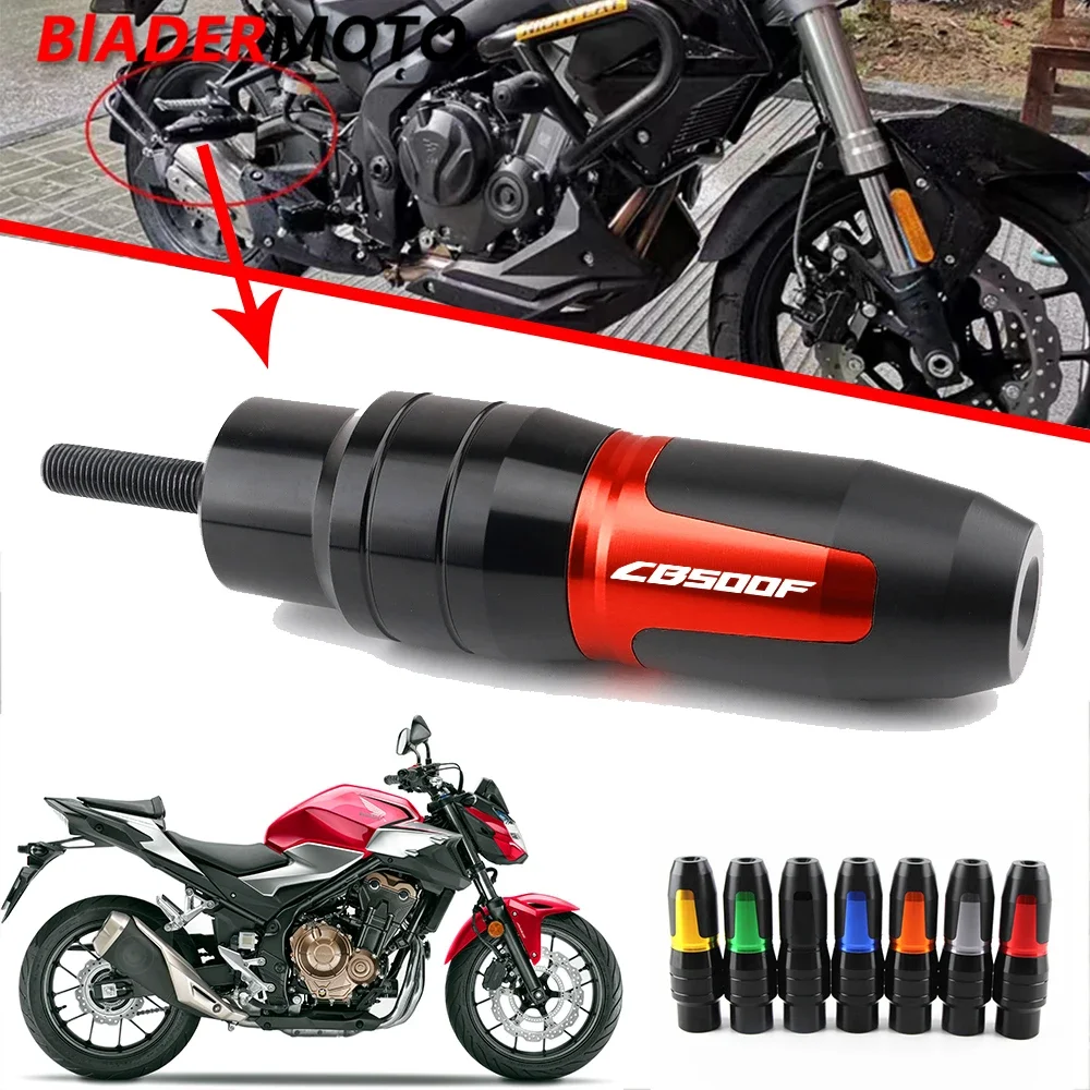 New Motorbike CNC accessories Exhaust Frame Sliders Crash Pads Falling Protector For Honda CB500F CB 500F CB 500 F 2013 - 2020
New Motorbike CNC accessories Exhaust Frame Sliders Crash Pads Falling Protector For Honda CB500F CB 500F CB 500 F 2013 - 2020