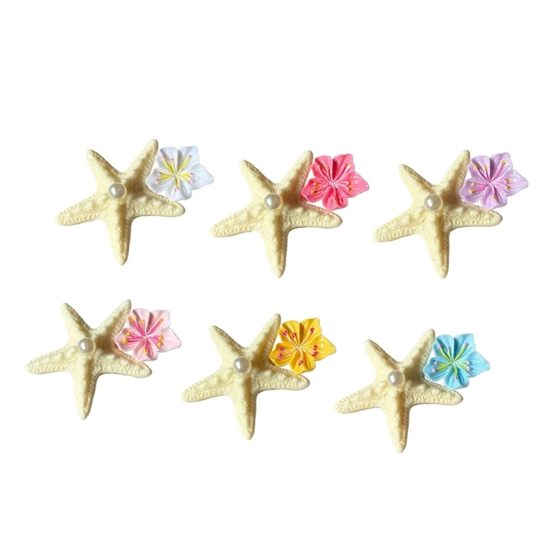 Summer Starfishes Design Side Hair Clip Lightweight Comfortable PVC Hair Accessory For Women Girls Beach Party
Summer Starfishes Design Side Hair Clip Lightweight Comfortable PVC Hair Accessory For Women Girls Beach Party