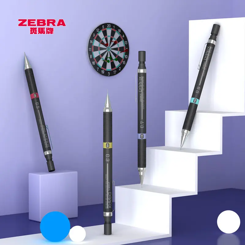 ZEBRA Japan Mechanical Pencil DM3-300 Drawing Drafting Pencil Professional Sketching Pen 0.3/0.5/0.7/0.9 for Student And Artists
ZEBRA Japan Mechanical Pencil DM3-300 Drawing Drafting Pencil Professional Sketching Pen 0.3/0.5/0.7/0.9 for Student And Artists