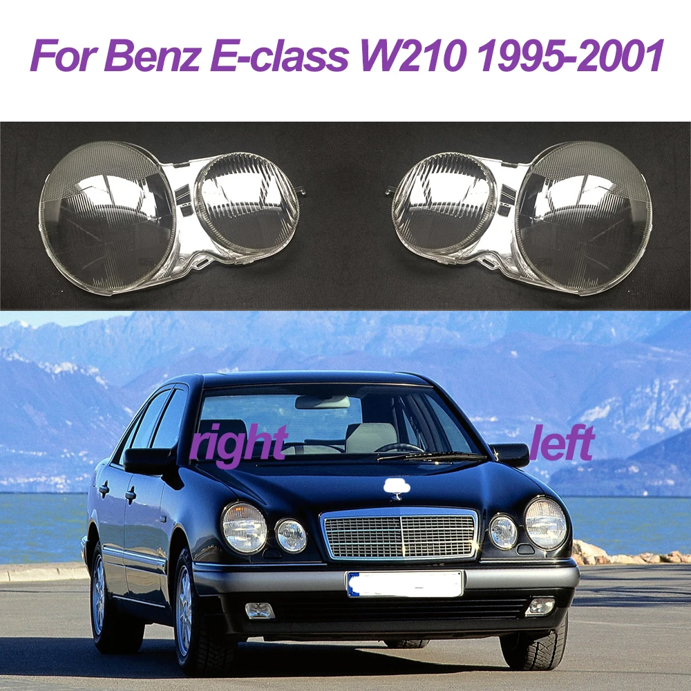 Car Front Headlight Cover For Benz E-class W210 1995-2001 Car Lens Lampshade Left/Right PVC Headlight Shell Car Accessoires
Car Front Headlight Cover For Benz E-class W210 1995-2001 Car Lens Lampshade Left/Right PVC Headlight Shell Car Accessoires