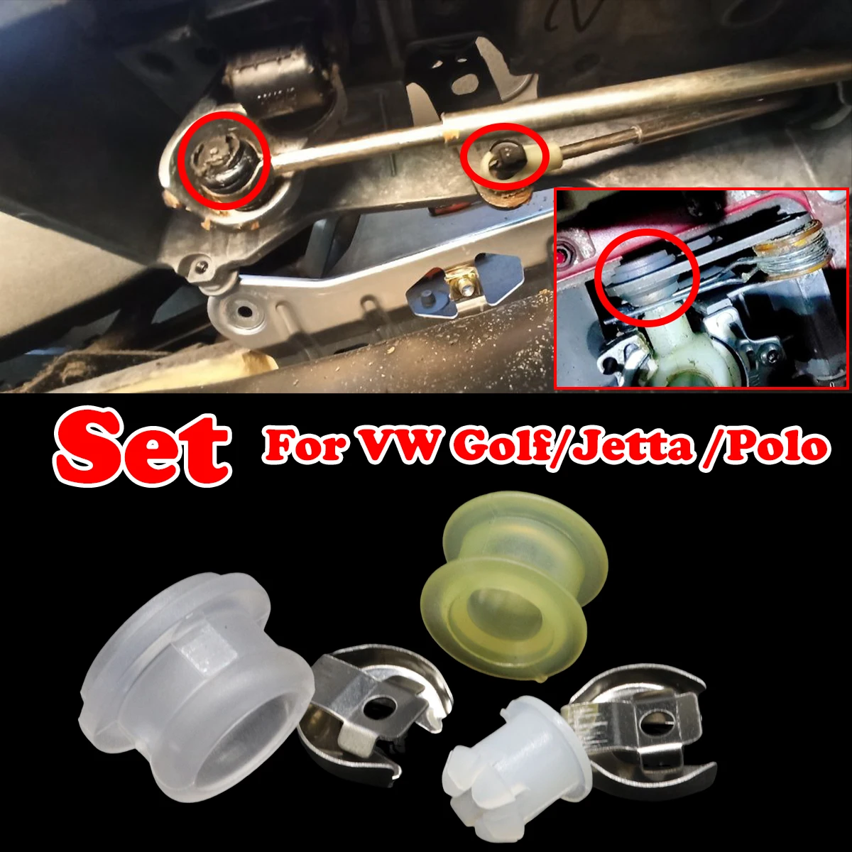 5 шт. втулка для VW Golf 1975-2013 Jetta 1984-2018 Polo MT, ремонтный комплект коробки передач, трос переключения передач, концевая тяга, рычаг выбора
5 шт. втулка для VW Golf 1975-2013 Jetta 1984-2018 Polo MT, ремонтный комплект коробки передач, трос переключения передач, концевая тяга, рычаг выбора