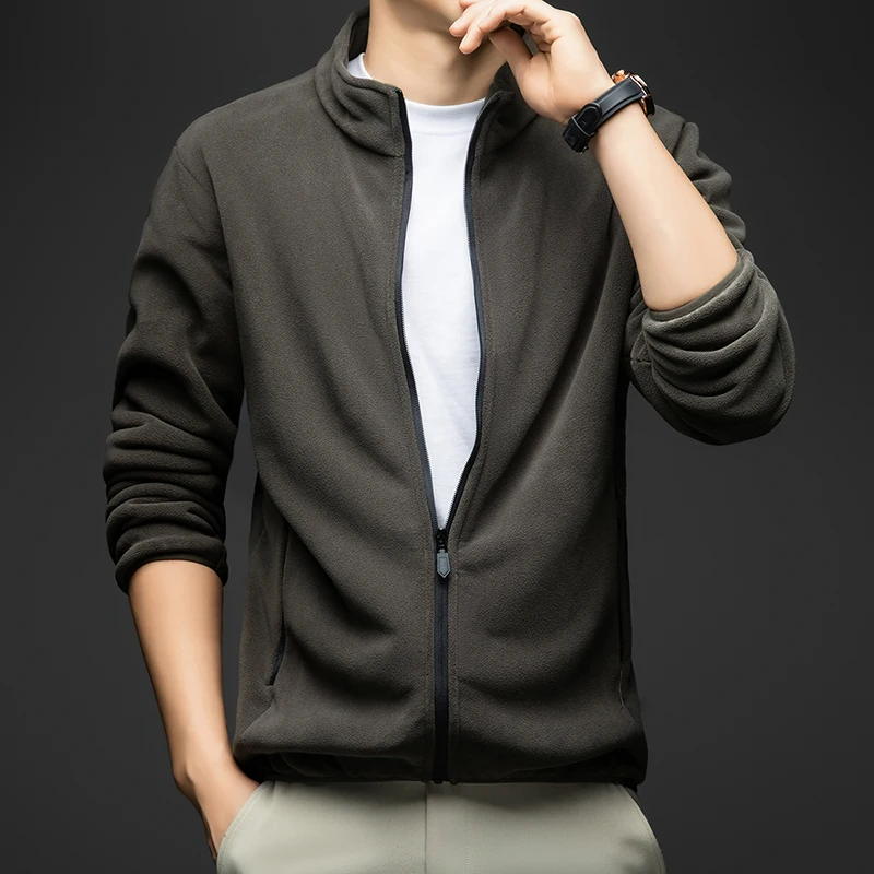 2025 New Fleece Thickened Ollie Fleece Zipper Cardigan Elastic Hemming Men's Business Casual Jacket
2025 New Fleece Thickened Ollie Fleece Zipper Cardigan Elastic Hemming Men's Business Casual Jacket