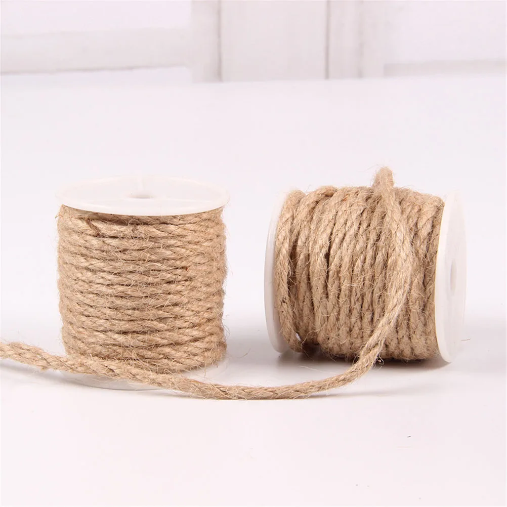 1pc 10m Woven Natural Jute Rope Twine Durable Packing String Arts and Crafts for Gifts DIY Crafts Festive Decoration Bundling an
1pc 10m Woven Natural Jute Rope Twine Durable Packing String Arts and Crafts for Gifts DIY Crafts Festive Decoration Bundling an