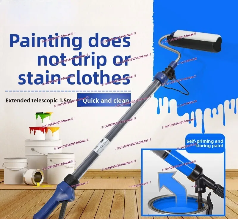 Roll Coating Machine Paint Latex Paint Paint Wall Brush Artifact Self-brushing Tool Telescopic Brush Lengthening Roller Brush
Roll Coating Machine Paint Latex Paint Paint Wall Brush Artifact Self-brushing Tool Telescopic Brush Lengthening Roller Brush