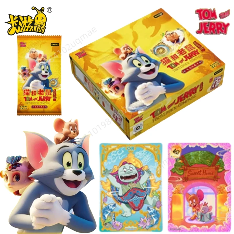 KAYOU Official Genuine Tom and Jerry Card Star Chart Adventure Anime Collection Cards Anime Peripheral Toys Flash Card Gifts
KAYOU Official Genuine Tom and Jerry Card Star Chart Adventure Anime Collection Cards Anime Peripheral Toys Flash Card Gifts