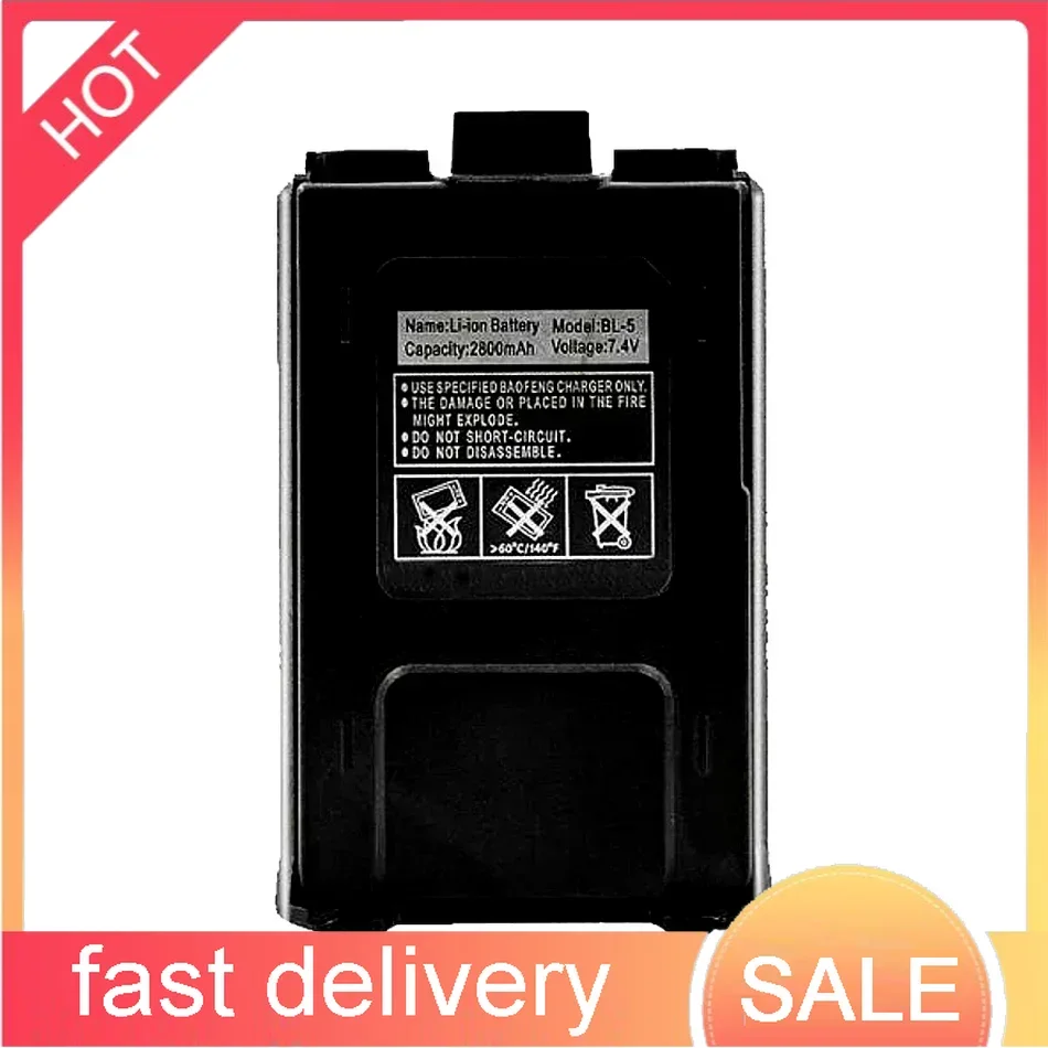 Battery BL-5 UV-5R Lengthening Version 3800mAh For Baofeng Walkie Talkie BF-F8 UV5R UV-5RE UV-5RA 5RB 5RL F8+ F8HP
Battery BL-5 UV-5R Lengthening Version 3800mAh For Baofeng Walkie Talkie BF-F8 UV5R UV-5RE UV-5RA 5RB 5RL F8+ F8HP