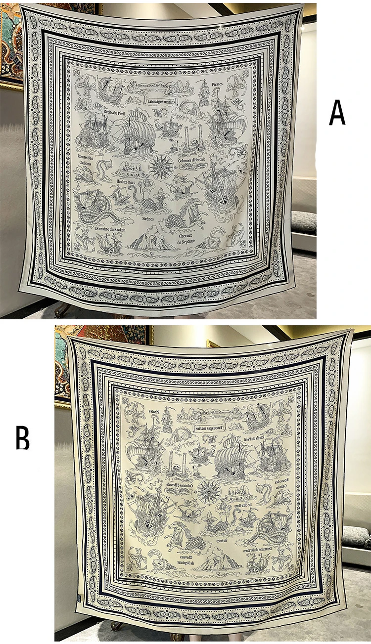 Double Faced Print Scarf Luxury Large Shawl Wool Silk Stole Rolled Edge Scarves Foulard Designer Big Shawls Cape 135cm
Double Faced Print Scarf Luxury Large Shawl Wool Silk Stole Rolled Edge Scarves Foulard Designer Big Shawls Cape 135cm