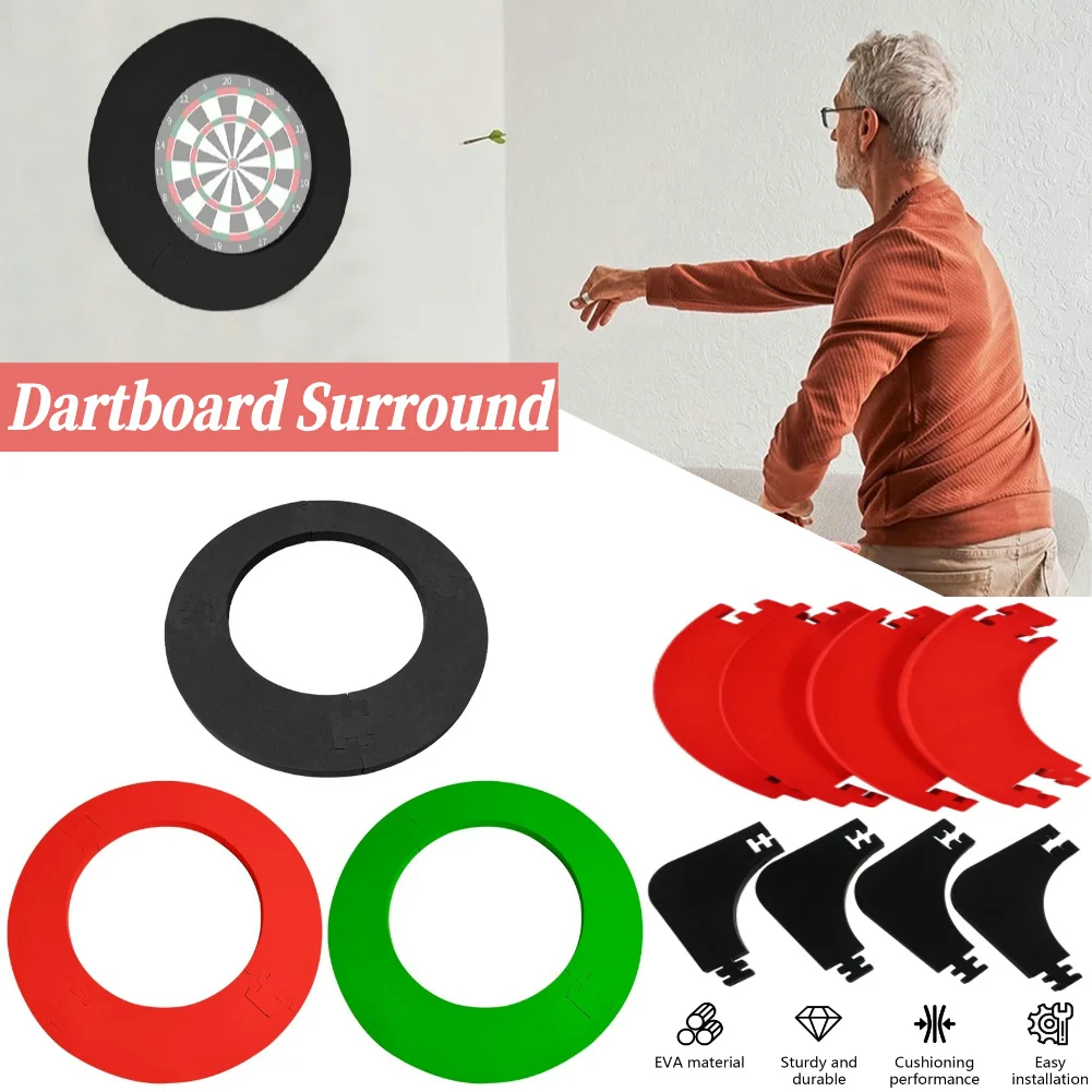 Lightweight EVA Dartboard Surround Jigsaw Ring Design Dart Board Ring Wall Dart Backboard Ring Removable Dartboard Wall Surround
Lightweight EVA Dartboard Surround Jigsaw Ring Design Dart Board Ring Wall Dart Backboard Ring Removable Dartboard Wall Surround