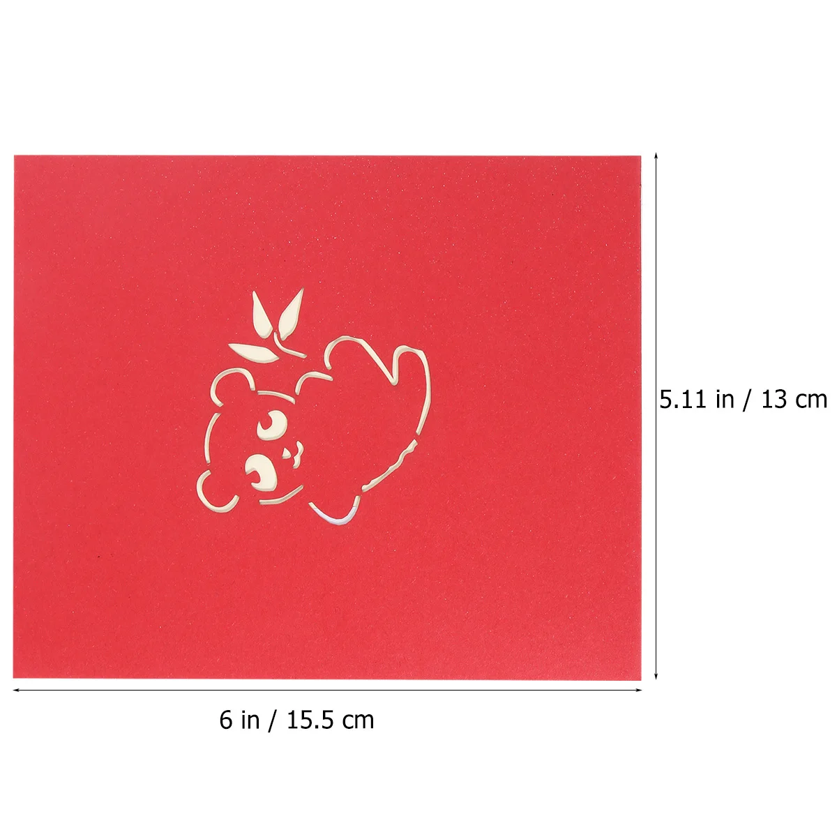 1Pcs 3D Greeting Card Creative Pop-Up Paper Panda Sculpture Birthday Graduation Season Gift Exquisite Craft Special Surprise
1Pcs 3D Greeting Card Creative Pop-Up Paper Panda Sculpture Birthday Graduation Season Gift Exquisite Craft Special Surprise