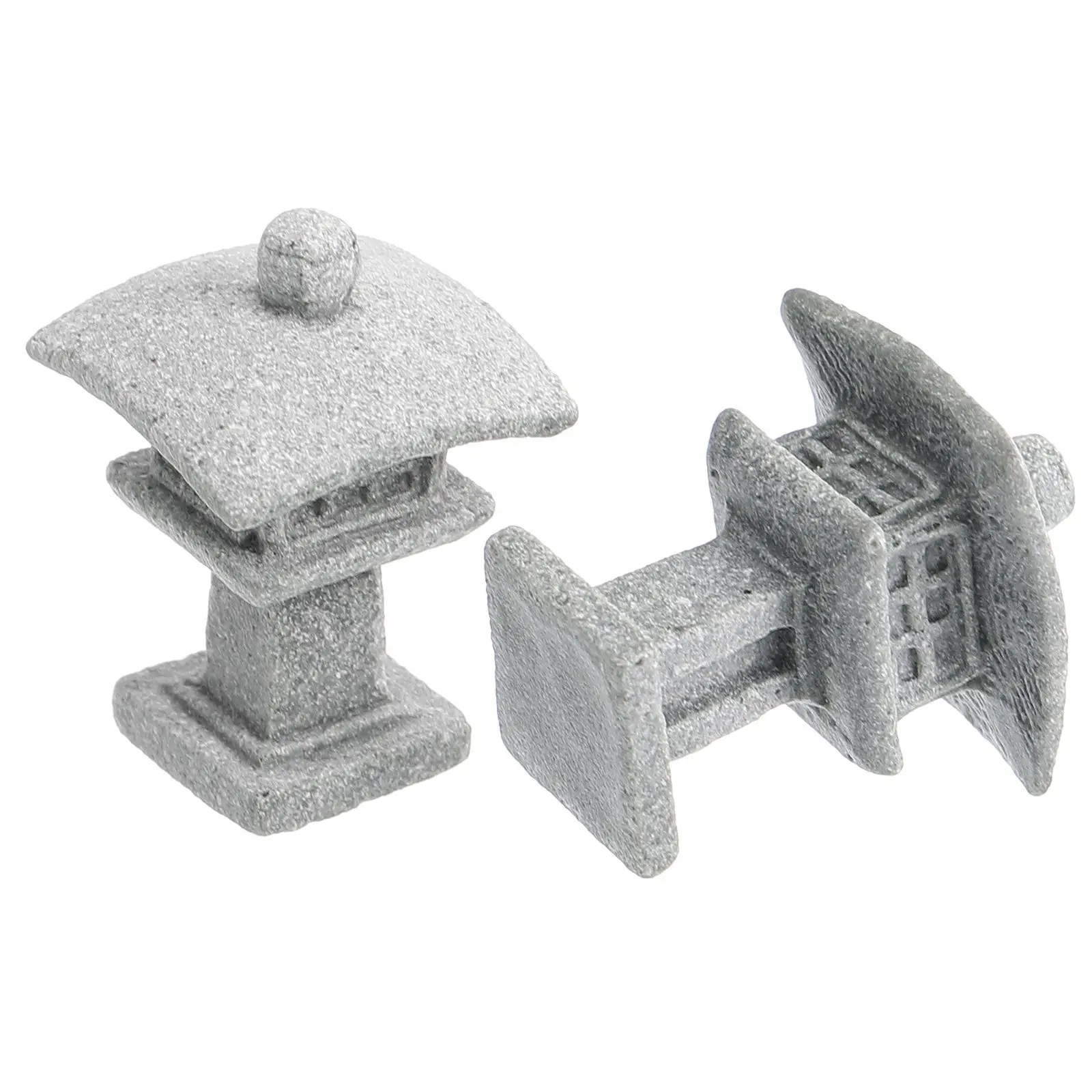 2Pcs Lantern Stone Statue Decorative Ornaments Mini Zen Garden Decoration Indoor Outdoor Rock Sculpture
2Pcs Lantern Stone Statue Decorative Ornaments Mini Zen Garden Decoration Indoor Outdoor Rock Sculpture