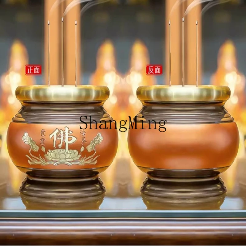 ZYY all-copper incense burner for Buddha household large incense burner incense burner ornament
ZYY all-copper incense burner for Buddha household large incense burner incense burner ornament