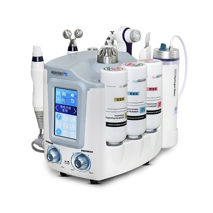 Hot Selling High Frequency Facial Machine 6 In 1 H2O2 Multifunctional Facial Skin Machine Oxygen Jet Facial Machine
Hot Selling High Frequency Facial Machine 6 In 1 H2O2 Multifunctional Facial Skin Machine Oxygen Jet Facial Machine