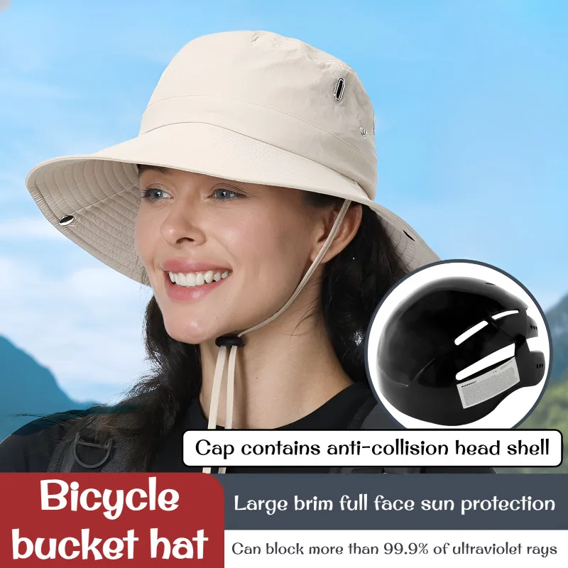 Bicycle helmet adult fashion hat type fisherman hat helmet spring and summer polyester anti-collisio
Bicycle helmet adult fashion hat type fisherman hat helmet spring and summer polyester anti-collisio