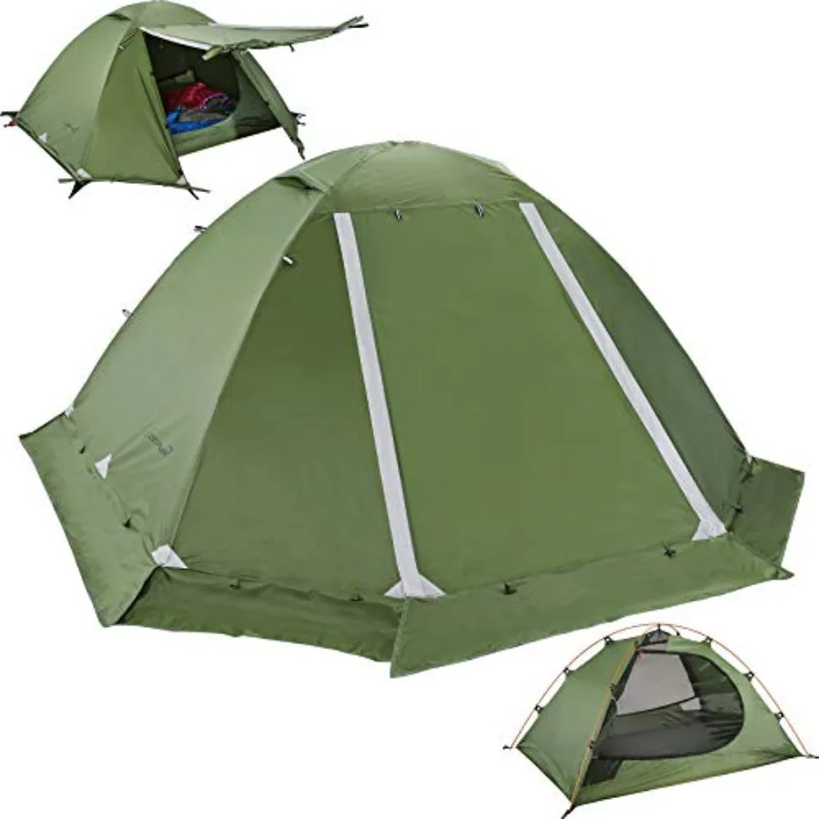 Lightweight Backpacking Tent -/ 4 Season Ultralight Waterproof Camping Tent, Large Size Easy Setup Tent for Winter, Cold Weathe
Lightweight Backpacking Tent -/ 4 Season Ultralight Waterproof Camping Tent, Large Size Easy Setup Tent for Winter, Cold Weathe