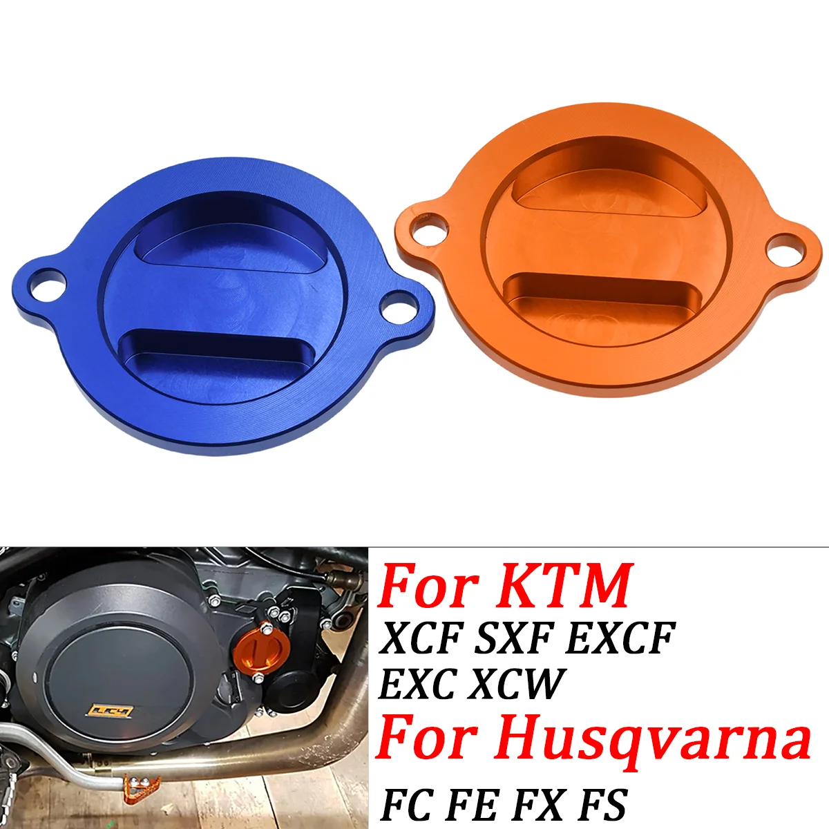 Engine Oil Filter Cap Cover Plug For KTM SXF XCF EXCF XCFW EXC XCW Husqvarna FC FE FX FS GAS GAS EX EC MC 2022 Dirt bike
Engine Oil Filter Cap Cover Plug For KTM SXF XCF EXCF XCFW EXC XCW Husqvarna FC FE FX FS GAS GAS EX EC MC 2022 Dirt bike