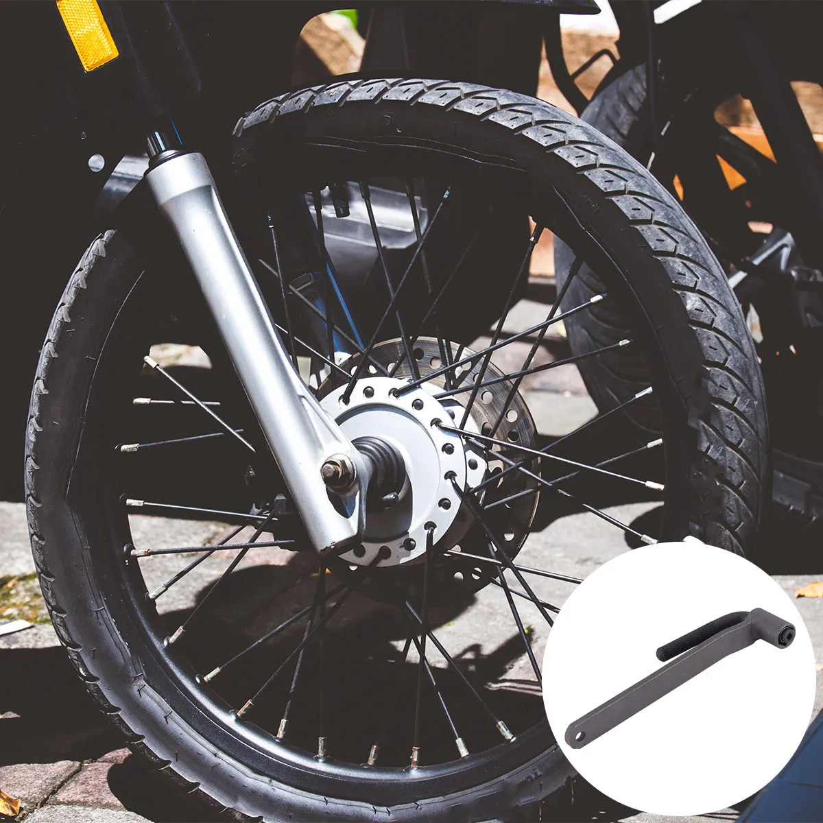 2Pcs Motorcycle Valve Screw Wrench Vanadium Steel Electrophoretic Coating Lightweight Compact Universal Engine Adjustment Tool
2Pcs Motorcycle Valve Screw Wrench Vanadium Steel Electrophoretic Coating Lightweight Compact Universal Engine Adjustment Tool