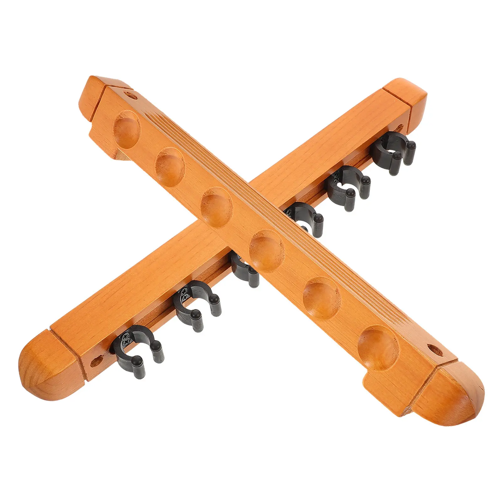 2Pcs Pool Stick Holder Wall Mount Solid Wood Billiard Rack Six Hole Organizer for Game Room Storage Pool Stick Wall Mount
2Pcs Pool Stick Holder Wall Mount Solid Wood Billiard Rack Six Hole Organizer for Game Room Storage Pool Stick Wall Mount