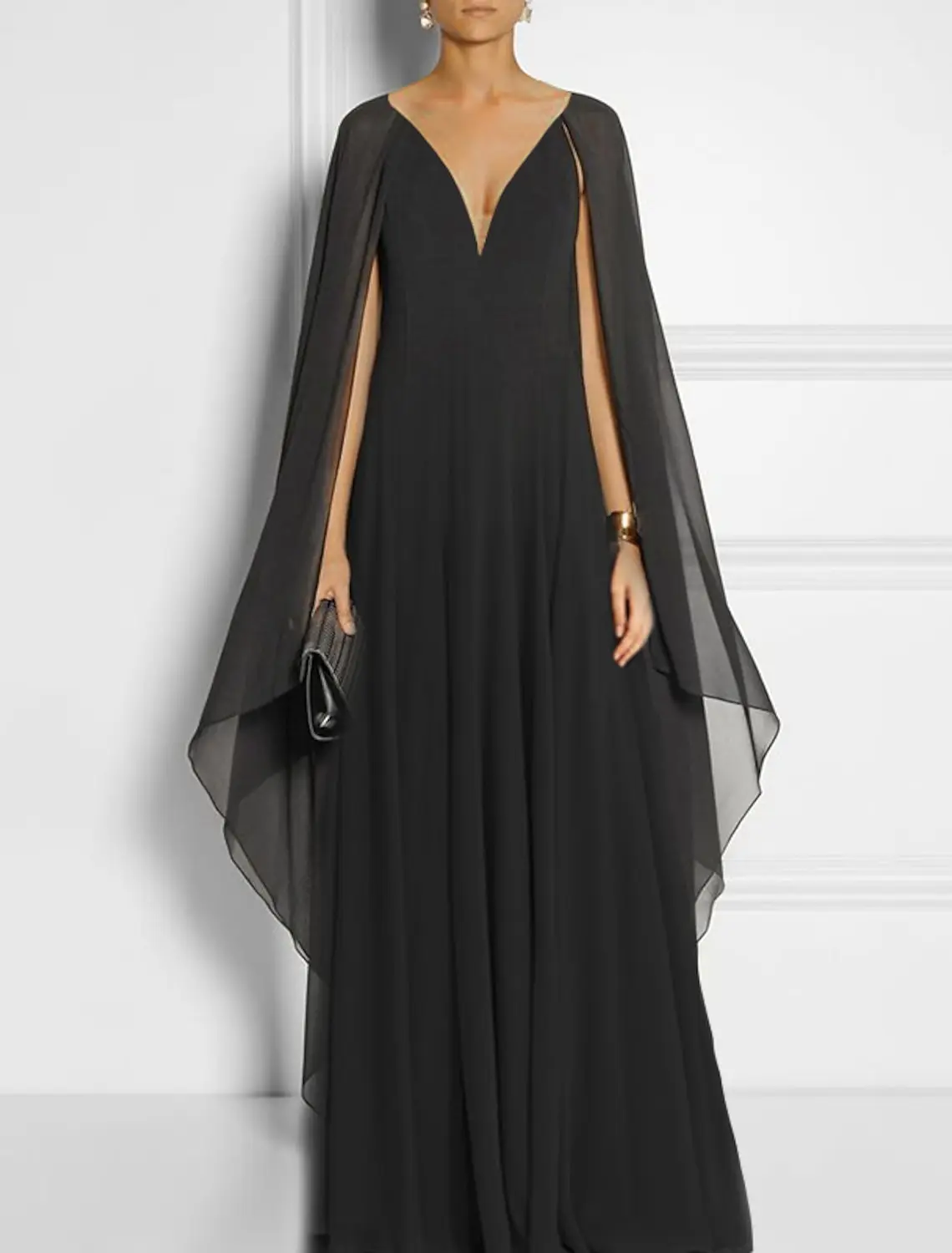 New in A-Line V-Neck Pleat Floor Length Long Sleeve Mother of the Bride Dress Wedding Guest Prom Formal Occasion 2023
New in A-Line V-Neck Pleat Floor Length Long Sleeve Mother of the Bride Dress Wedding Guest Prom Formal Occasion 2023