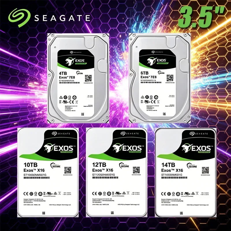 For Seagate IronWolf Pro 3.5" SATA OEM HDD 4TB–16TB Multiple Capacities Enterprise NAS RAID Drive With Data Recovery Service
For Seagate IronWolf Pro 3.5" SATA OEM HDD 4TB–16TB Multiple Capacities Enterprise NAS RAID Drive With Data Recovery Service