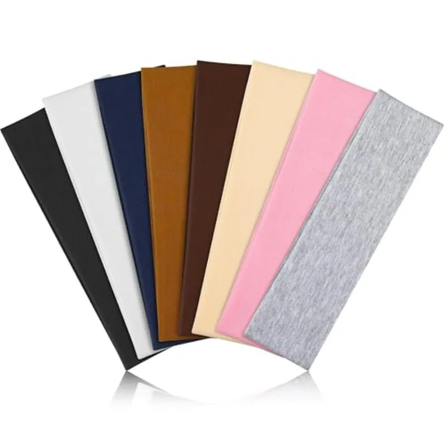 Headbands for Women: 8 Pcs Head Bands for Women's Hair Accessory Stocking Stuffers Non Slip Stretchy Fabric Headband for Workou
Headbands for Women: 8 Pcs Head Bands for Women's Hair Accessory Stocking Stuffers Non Slip Stretchy Fabric Headband for Workou
