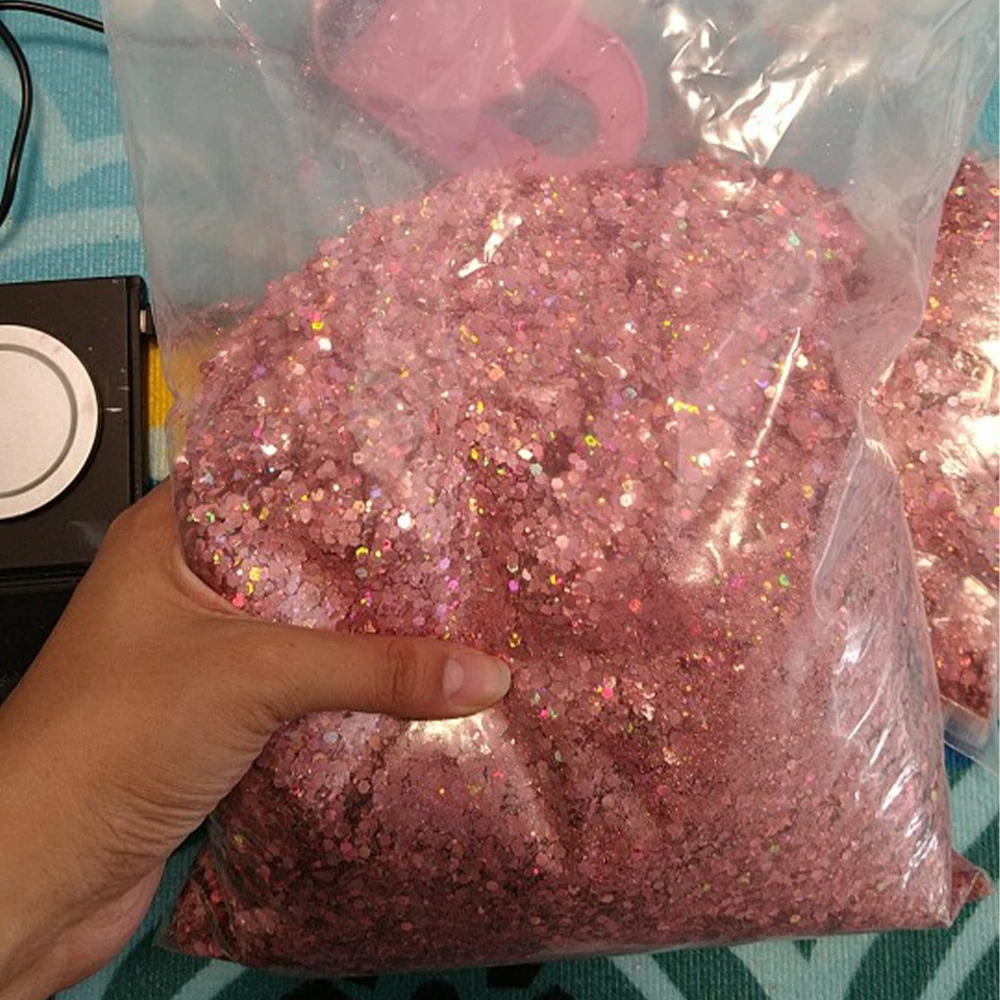 1KG(1000g) Holographic Nail Hexagon Glitters Powder Mixing Chunky Bulk Sequins DIY Symphony Nail Art Polish Flakes Decorations#
1KG(1000g) Holographic Nail Hexagon Glitters Powder Mixing Chunky Bulk Sequins DIY Symphony Nail Art Polish Flakes Decorations#