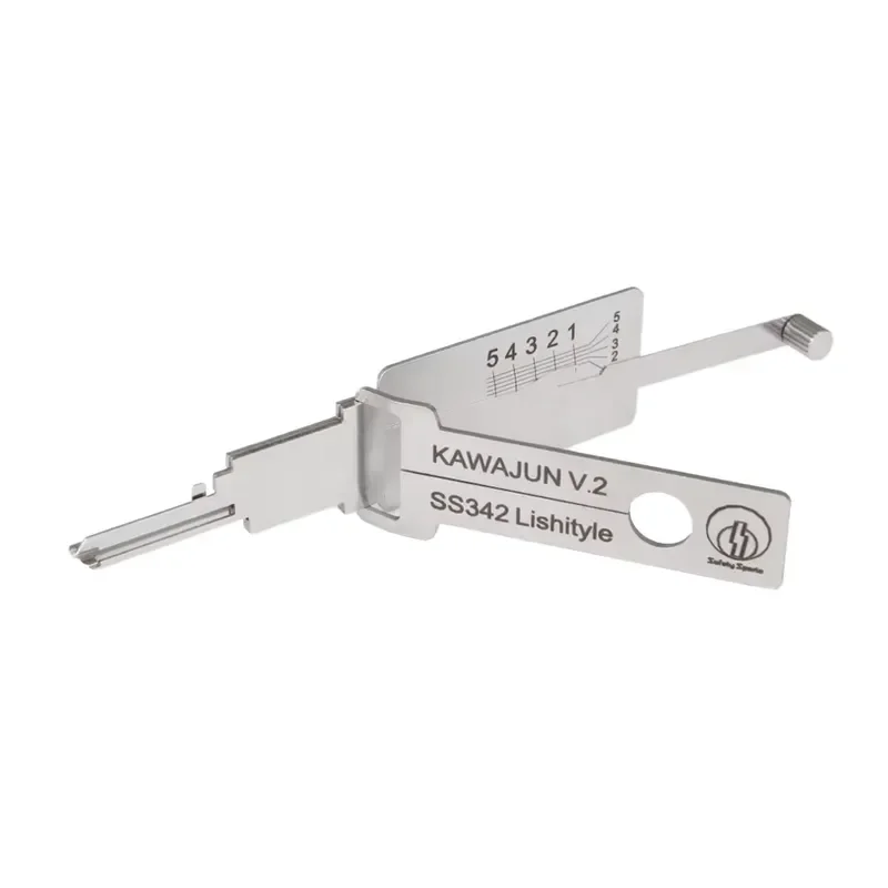 High Quality 2in1 Residential Civilian Tools Lock Cylinder Opening Tool(SS342) Reader
High Quality 2in1 Residential Civilian Tools Lock Cylinder Opening Tool(SS342) Reader