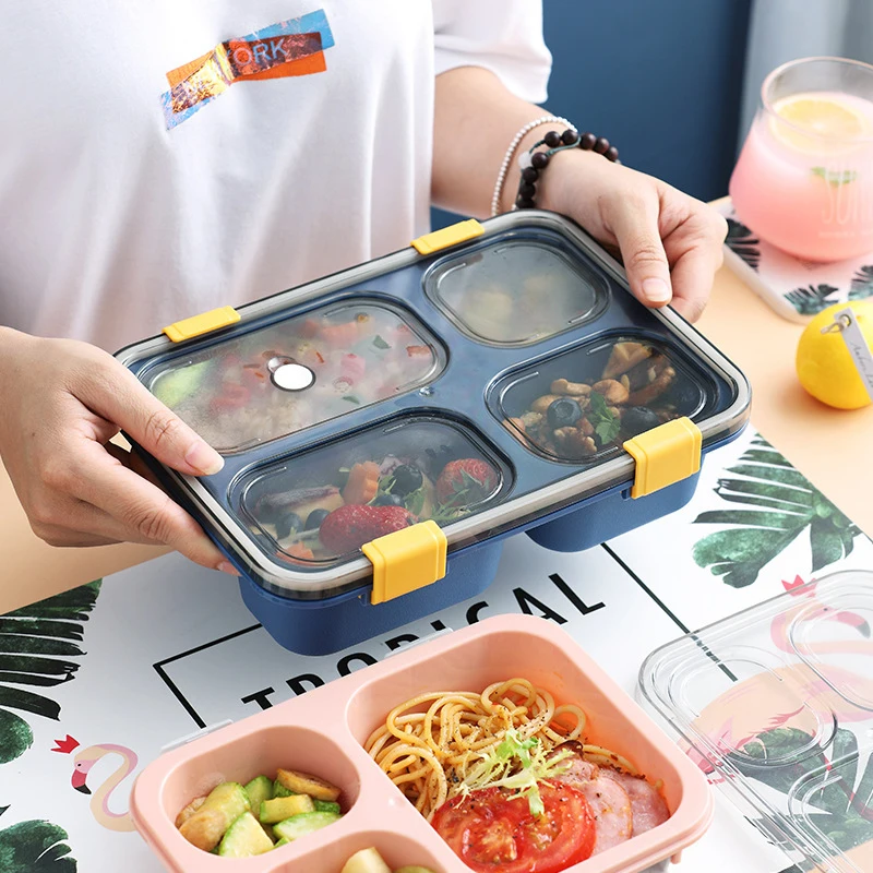 Office Workers No Cross-taste Compartmentalized Modern Best-selling Latest Trendy Microwave-safe Lunch Box With Cutlery Students
Office Workers No Cross-taste Compartmentalized Modern Best-selling Latest Trendy Microwave-safe Lunch Box With Cutlery Students