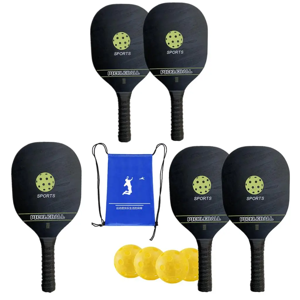 Wood Pickle Balls Rackets Portable Set High Power Ergonomic with Wide Body Wood Paddle Bat for Indoor Adult
Wood Pickle Balls Rackets Portable Set High Power Ergonomic with Wide Body Wood Paddle Bat for Indoor Adult