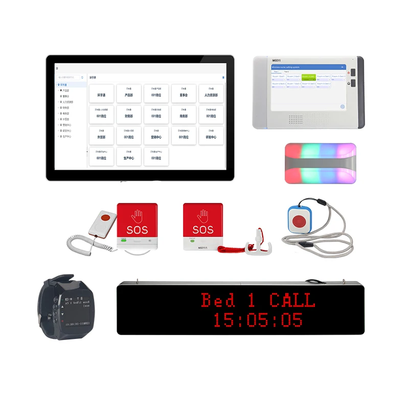 Hospital Nursing Home Sos Alarm Emergency Patient Pager Wireless Nurse Call System
Hospital Nursing Home Sos Alarm Emergency Patient Pager Wireless Nurse Call System